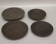 Flamestone, Danish Stoneware IHQ Different saucers