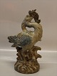 Royal Copenhagen Art Pottery21379 RC Heron with fish 30.5 cm, Knud Kyhn May 1956