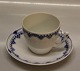 B&G Kronberg porcelæn102.6 Kaffekop og underkop med gennembrudt kant (305,6) EJ PÅ LAGER