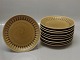 306 Kagetallerken 17 cm Bing & Grøndahl Relief Quistgaard for B&G / Nissen Kronjyden Stoneware