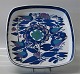 Aluminia Copenhagen Faience RC Faience 144-2885 Square bowl 26.5 cm Kari Christensen