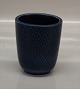 Aluminia kunstfajance Marselis2639 Marselis Mørkeblå vase 11 x 9 cm Nils Thorsson
