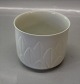 Kongelig Dansk 4769 Hvid vase 8,8 x 10,6 cm Signeret GB