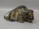 Kongelig Dansk Stentøj22604 Kgl. Bison Karl Larsen (Lille udgave) febr. 1976 11 x 22 cm