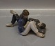 Kongelig Dansk 4649 Kgl. Teenager med bøger, Johan Galster 11 cm