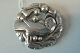 Georg Jensen Sølv Broche #123
