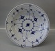 B&G BlåmaletRiflet 022  Stor dyb tallerken 25 cm og Lille dyb riflet 16,5 cm