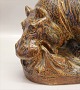 Royal Copenhagen Art Pottery20555 RC Hippopotamus 25 x 42 cm Knud Kyhn, May 1943