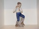 Stor Bing & Grøndahl FigurFløjtespiller