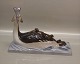 B&G Bird Figurine B&G 2439 Grebe & chicks 28 cm, K.Otto