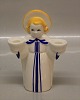Aluminia kunstfajance 2283 Juleprinsesse 14 cm (N.Th.) 1942 Juleengel - lysestage