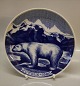Grønlandske Juleplatter 1978, 1979, 1981,  og 1983Knud Rasmussen Jakobshavn