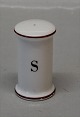 B&G PorcelainKitchen series Bonfils & Magnussen Salt S and pepper P 7.5 cm