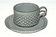 Bing & Grondahl / Nissen, Cordial stoneware, cup with saucer.