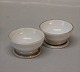 Bing & Grøndahl Gulnare  med guldkant055 Saltkar  3 x 6 cm (547)