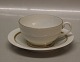 B&G Porcelain Gulnare with gold108 Tea cup and saucer (473)