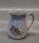 B&G Danmarksstellet med danske motiver 393 RC Flødekande, (mellem) 156 cl 8 cm Højerup Kirke / Gjorslev (3555)