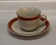 Tureby Aluminia kunstfajance Kaffekop og underkop