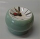 Royal Copenhagen 1965 RC Wall Clock 8 x 11 cm Modern work wirh battery Celadon Glaze