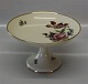 Rosenborg fra KPM Københavns Porcelainsmaleri, Lyngby Kagefad på høj fod 12 x 19,5 cm