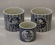 Bjorn Wiinblad Nymølle Faience Flower pots 3022-697 Small Wiinblad Flowerpot "West" 9.2 x 10.5 c