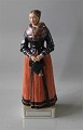 Royal Copenhagen figurine 12101 RC Acht Pitter Bacher´s daugther Church-going Custume; Amager 13.25" / 34 cm