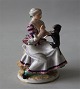 B&G figurB&G 8030 Dame med hund
