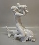 B&G FigurineB&G 4057 Woman on Dolphin kissing child 39 cm Kai Nielsen