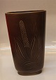 Aluminia Copenhagen Faience Aluminia Solbjerg 1712 Vase 22 cm Nils Thorsson 1935, Brun