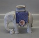 Bing & GrøndahlSjælden Elefant 15 x 17 cm Lysestage