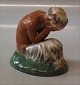 Kongelig Dansk 1188 Kgl. Grædende faun GH 16 cm Gerhard Henning 1910