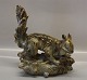 Royal Copenhagen Art Pottery21127 RC "Squirrel" 25.5 x 24 cm Helge Christoffersen november 1951