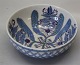 Aluminia Copenhagen Faience416-1619 Bowl 5 x 13 Marianne Johnson Tenera