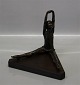 Siddende Bronze balletpige på træfod 18,5 x 22 cm Signeret SGK Sterret-Gittings Kelsey Bronze for Royal Copenhagen Siddende Balletpige