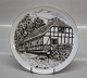 B&G PorcelainMariager Town Plate - The City of Roses.