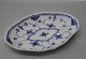 Royal Copenhagen Musselmalet halvblonde552-1 Asiet 21 cm