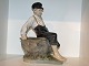 Royal CopenhagenStor figur af vogterdreng