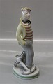 Royal Copenhagen figurine 4050 RC Sailor with anchor 1941 20 cm Polychrome decorated Bode Willumsen  1895 - 1989