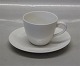 14442 Moccha cups 6 x 7 cm 15 cl and saucer 13.6 cm Royal Copenhagen Salto Tableware