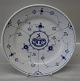 B&G Blåmalet Jernporcelæn1009 Middagstallerken ca 24,5 cm (716) Logo