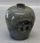 Royal Copenhagen Art PotteryRoyal Copenhagen Stoneware with fish in Relief and special glaze 11 cm