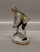 B&G Figurine B&G 8026 Lackey without coat throwing a snowball 15 cm
