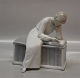 B&G Figurine B&G 1627 Woman on bench 18 cm
