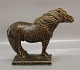 Bing & GrøndahlB&G 7136 Stentøjshest  22 x 26,5 cm . K. Otto PU 138  A33