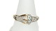 Gold ring with Brilliants, 9 KaratRing size 58