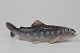 Bing & Grøndahl fiskDahl JensenStor forrel nr. 1803