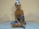 Figur af Dahl Jensen nr 1136 "pige Balinesisk skønhed  21,5 cm høj i 1.sortering.5000m2 udstilling