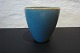 Palshus vase i blålig farve. Højde 9,5 cm og 8,5 i dia.Perfekt stand.5000m2 udstilling.  