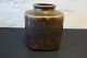 Krukke /vase i B&G af Valdemar Petersen i brunlig farve Højde 18 cm i Dia 18 cm  i perfekt stand
