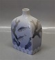 Art Nouveau B&G Porcelain B&G 3112-65 Art nouveau Vase with fish and seaweed  15 x 10 cm Possible Hegerman Lindencrone signature